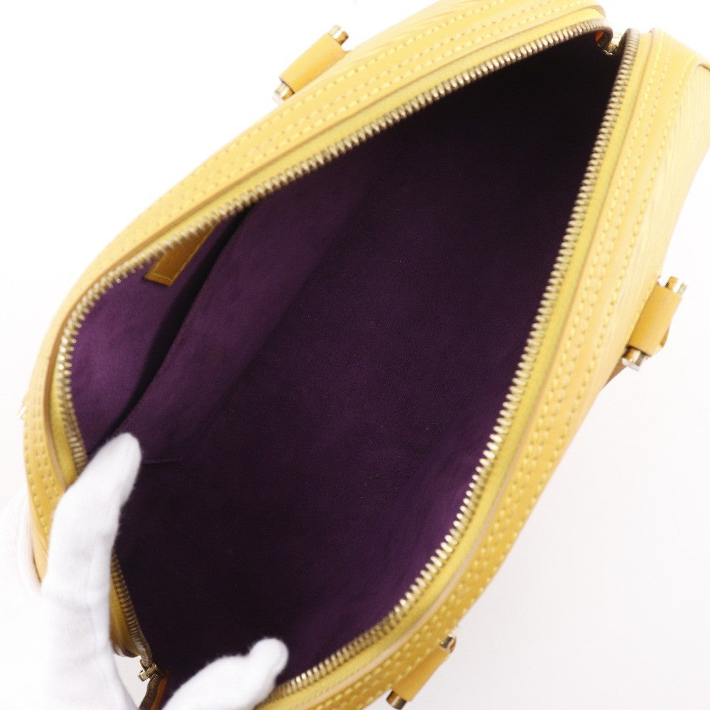Louis Vuitton Jasmin Bag Epi Leather Yellow Leather Handbag (Pre-Owned)