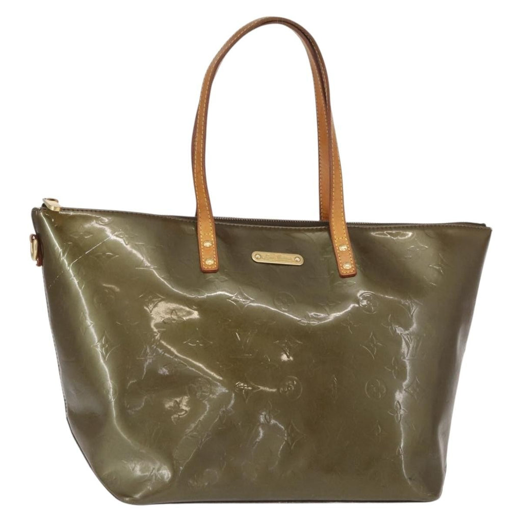 Louis Vuitton Bellevue Handbag Monogram Vernis Brown Patent_Leather Tote Bag Bag (Pre-Owned)