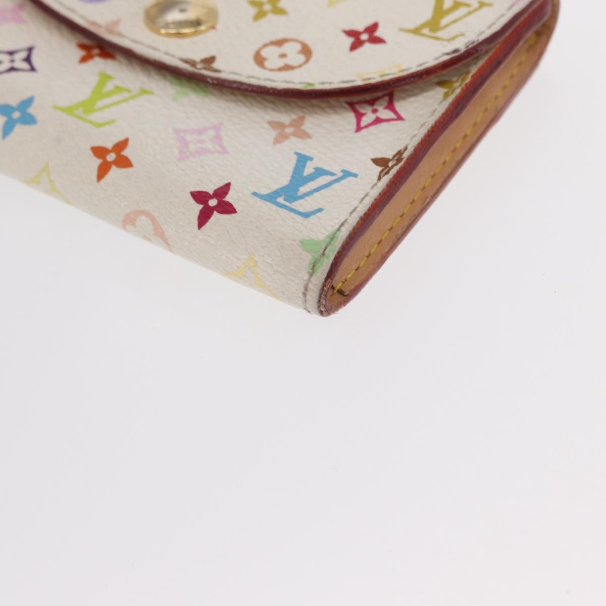 Louis Vuitton Rosalie Flap Coin Purse Limited Edition Vivienne Damier Multicolour Canvas Card Holders Accessory (Pre-Owned)