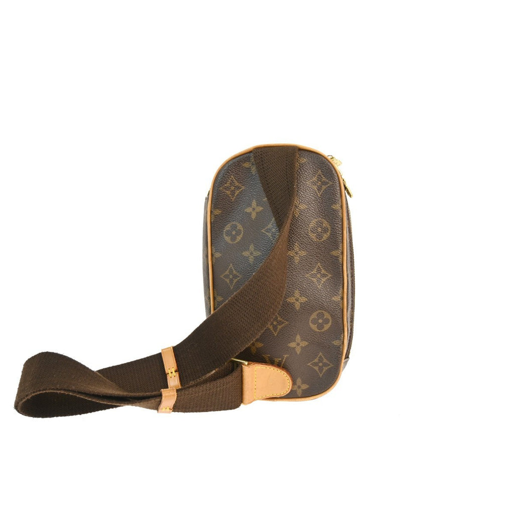 Louis Vuitton Pochette Gange Monogram Canvas Brown Canvas Clutche & Pouche Bag (Pre-Owned)