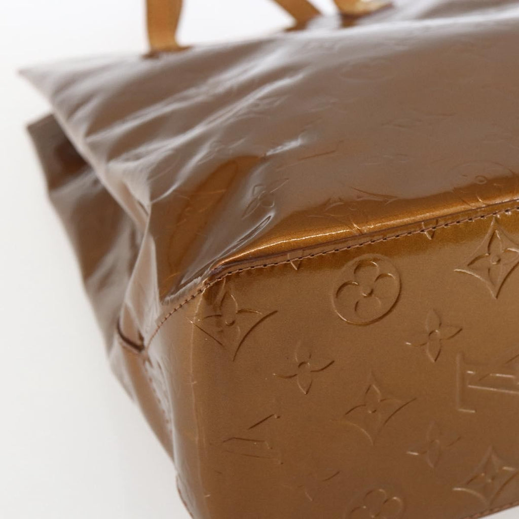 Louis Vuitton Reade Handbag Monogram Vernis Brown Patent_Leather Tote Bag Bag (Pre-Owned)
