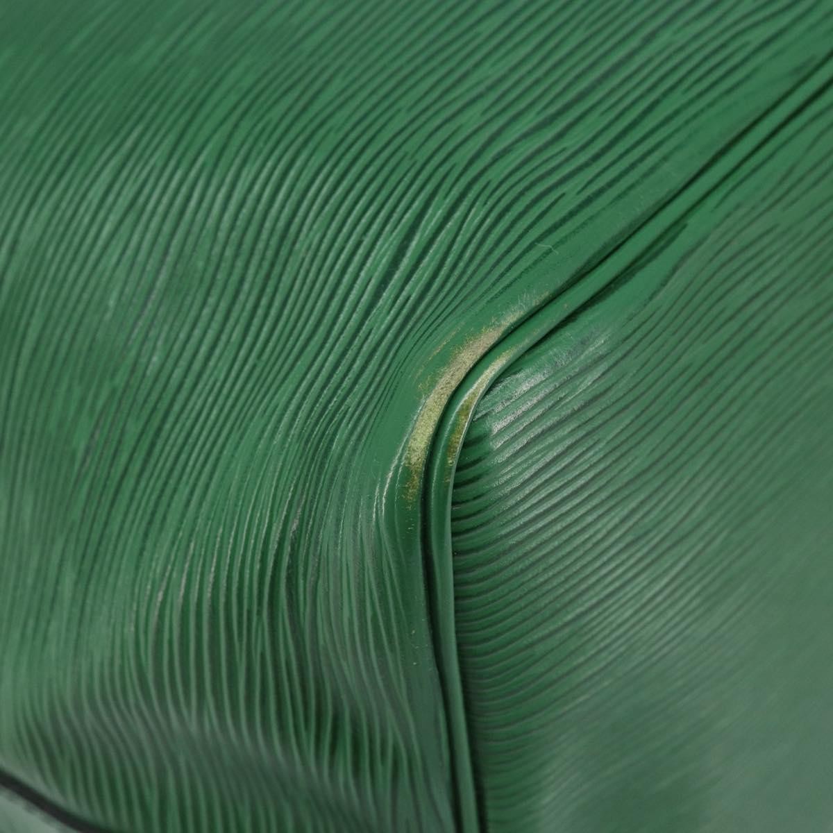 Louis Vuitton Petit Noe Handbag Epi Leather Green Leather Shoulder Bag Bag (Pre-Owned)