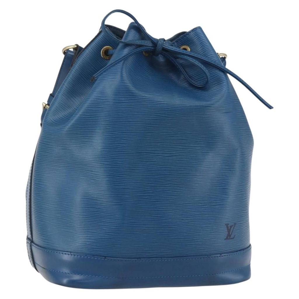 Louis Vuitton Noe Handbag Epi Leather Blue Leather Shoulder Bag Bag (Pre-Owned)