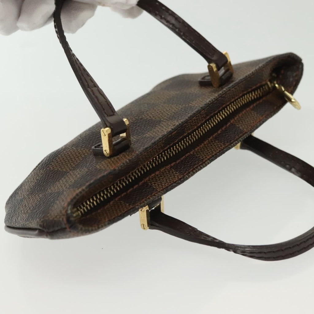 Louis Vuitton Manosque Pochette Damier Brown Canvas Clutche & Pouche Bag (Pre-Owned)