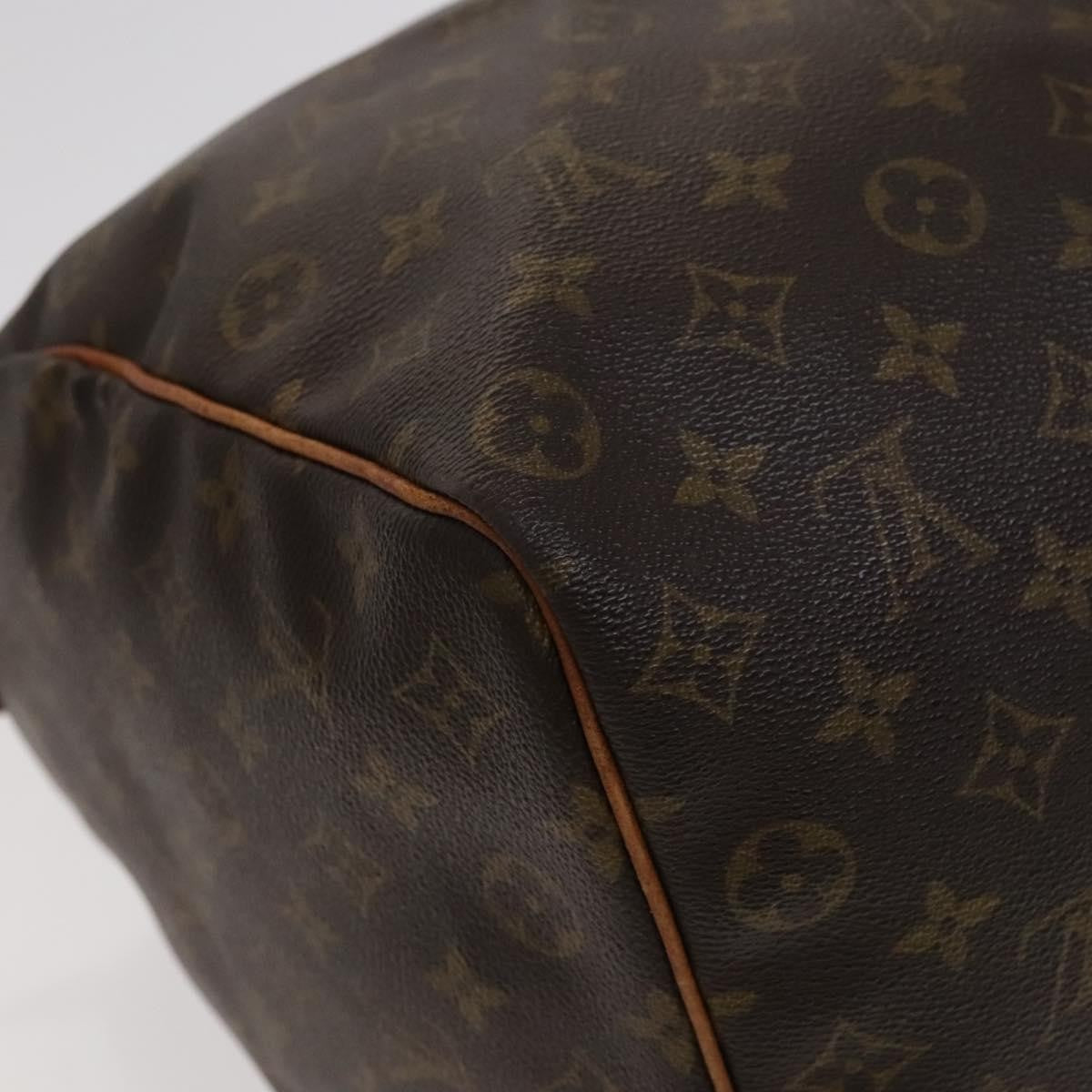 Louis Vuitton Keepall Bag Monogram Canvas Brown Canvas Travel Bag Bag (Pre-Owned)