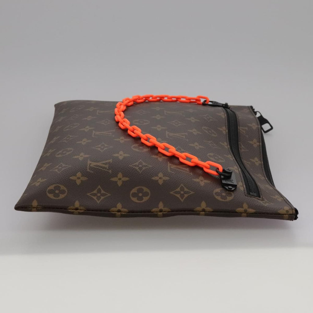 Louis Vuitton Solar Ray A4 Pouch Monogram Canvas Brown Canvas Clutche & Pouche Bag (Pre-Owned)