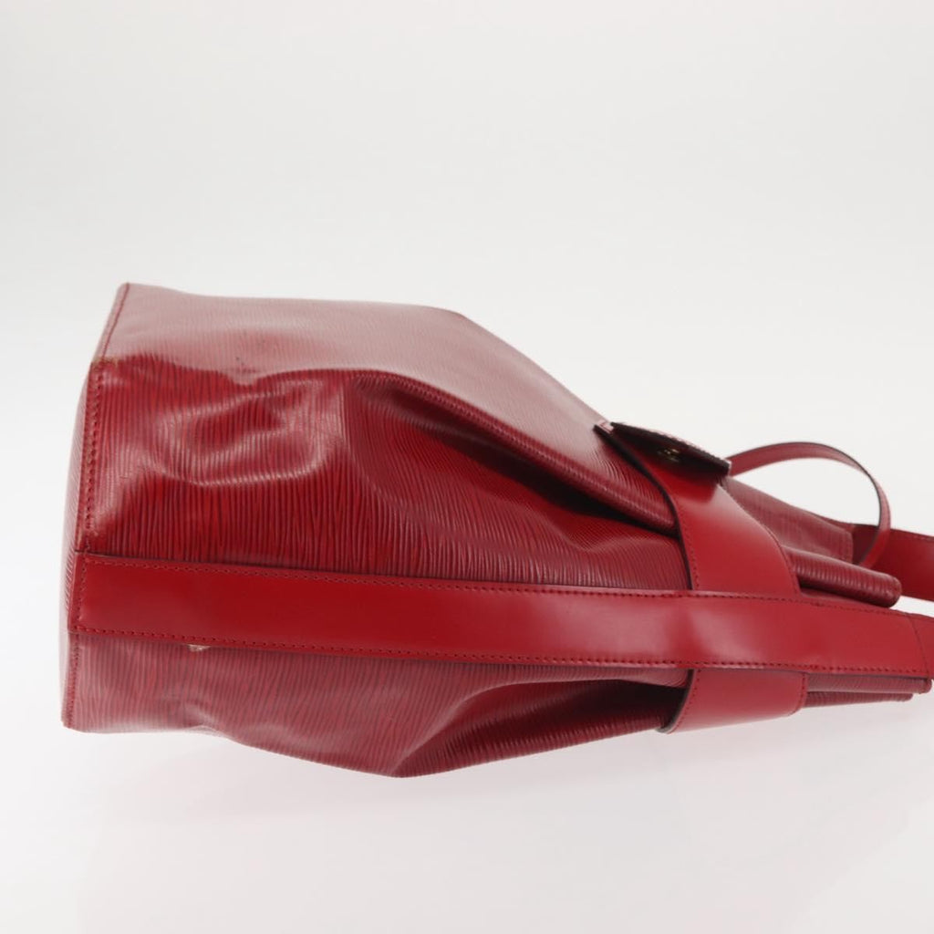 Louis Vuitton Vintage Sac D'epaule Handbag Epi Leather Red Leather Shoulder Bag Bag (Pre-Owned)