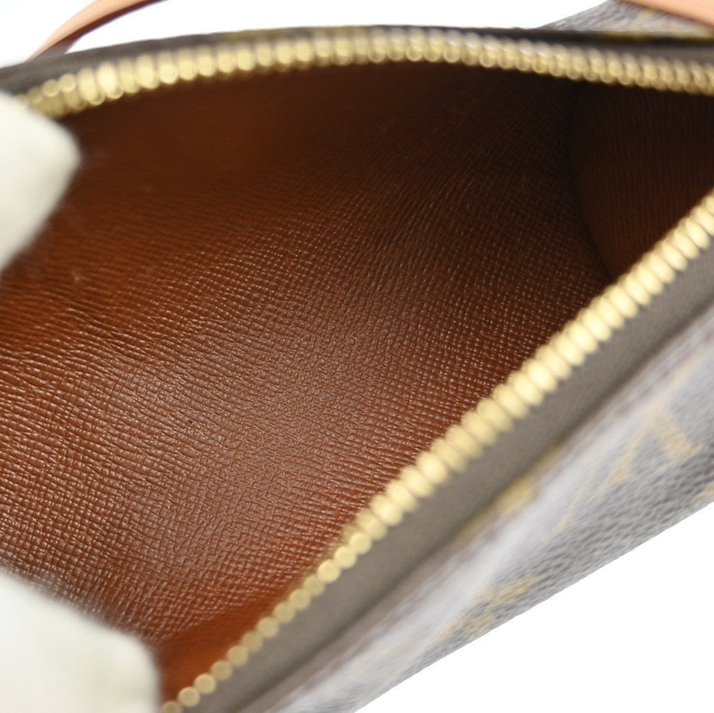Louis Vuitton Papillon Pochette Monogram Canvas Brown Canvas Clutche & Pouche Bag (Pre-Owned)