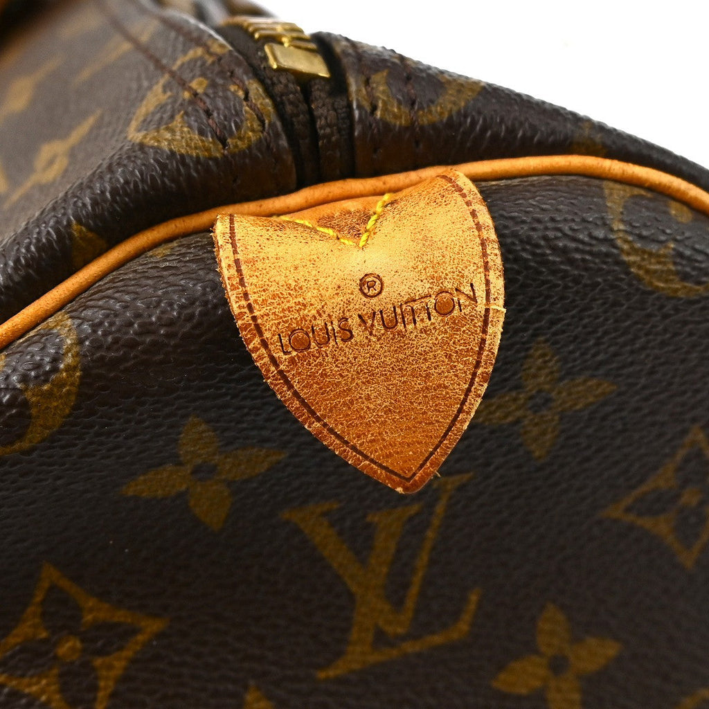 Louis Vuitton Keepall Bag Monogram Canvas Brown Canvas Travel Bag Bag (Pre-Owned)