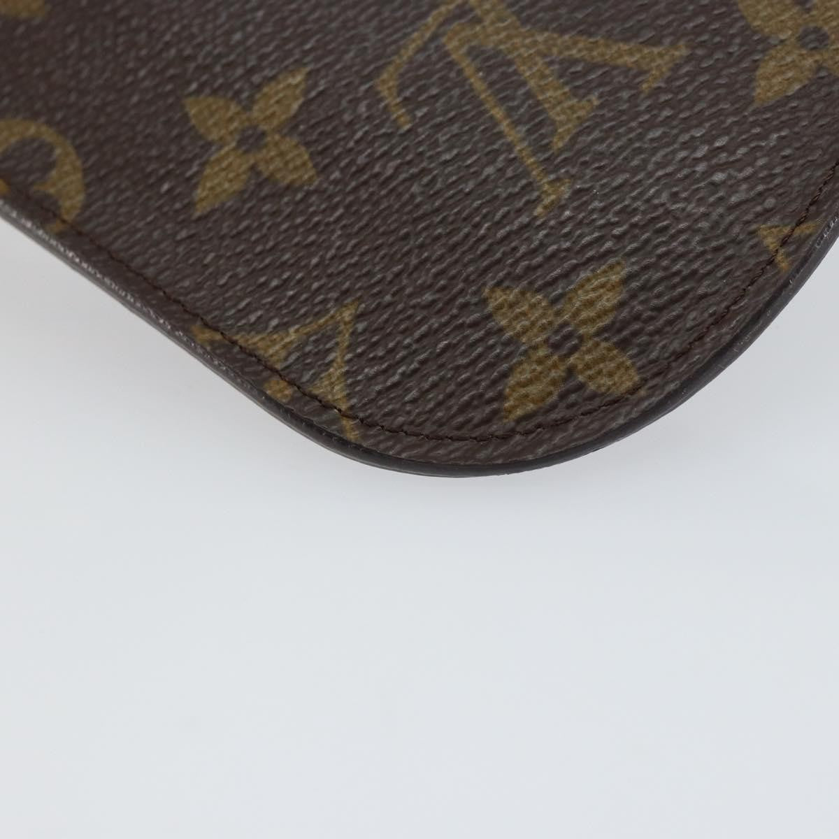 Louis Vuitton Etui À Lunette Canvas Brown Canvas Wallets Accessory (Pre-Owned)