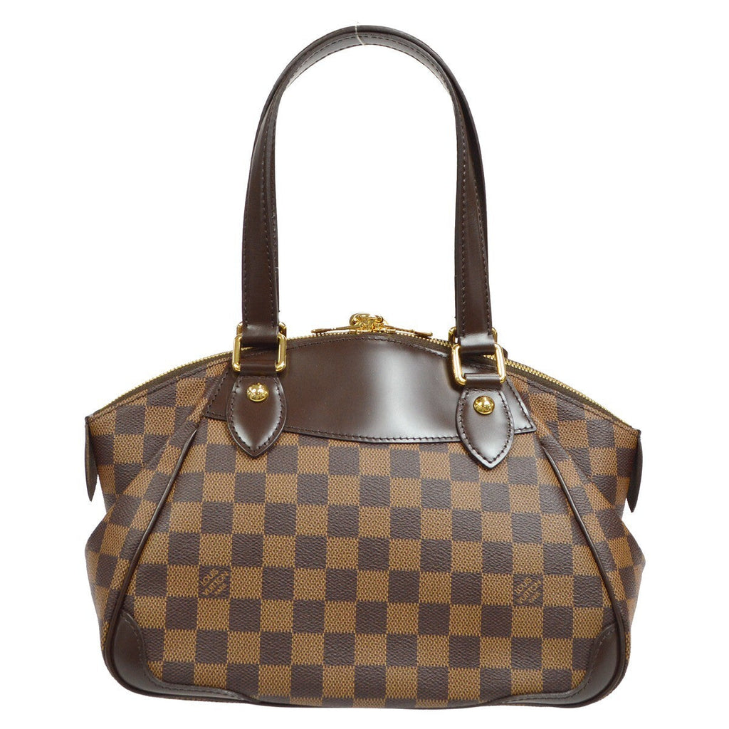 Louis Vuitton Verona Handbag Damier Brown Canvas Shoulder Bag Bag (Pre-Owned)