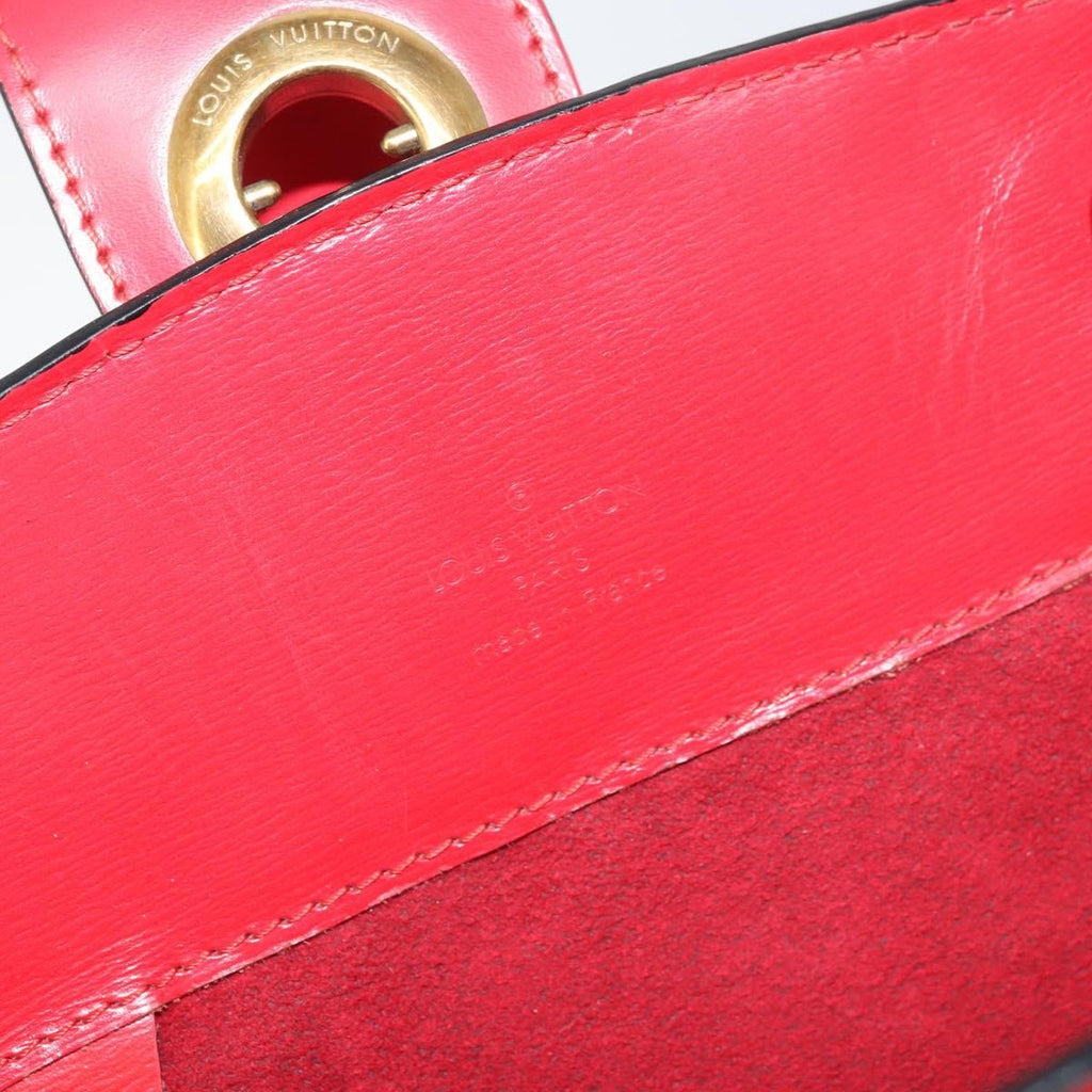 Louis Vuitton Cluny Shoulder Bag Epi Leather Red Leather Shoulder Bag Bag (Pre-Owned)