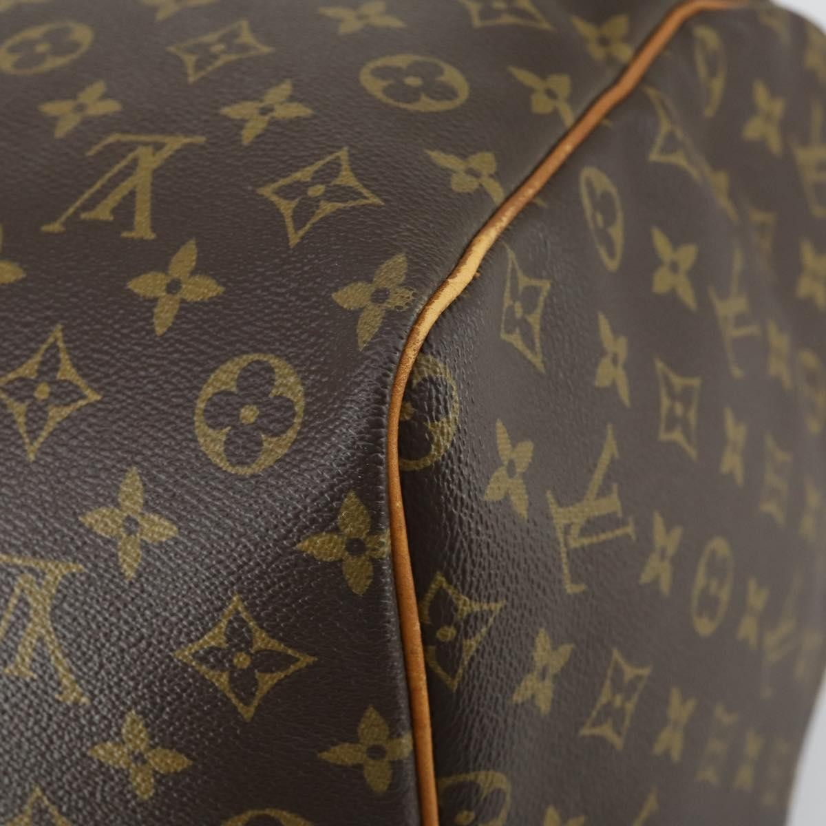 Louis Vuitton Keepall Bag Monogram Canvas Brown Canvas Travel Bag Bag (Pre-Owned)