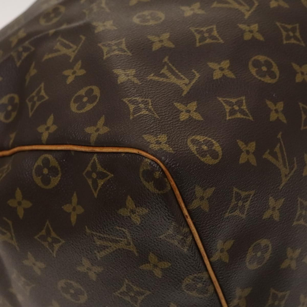 Louis Vuitton Keepall Bag Monogram Canvas Brown Canvas Travel Bag Bag (Pre-Owned)