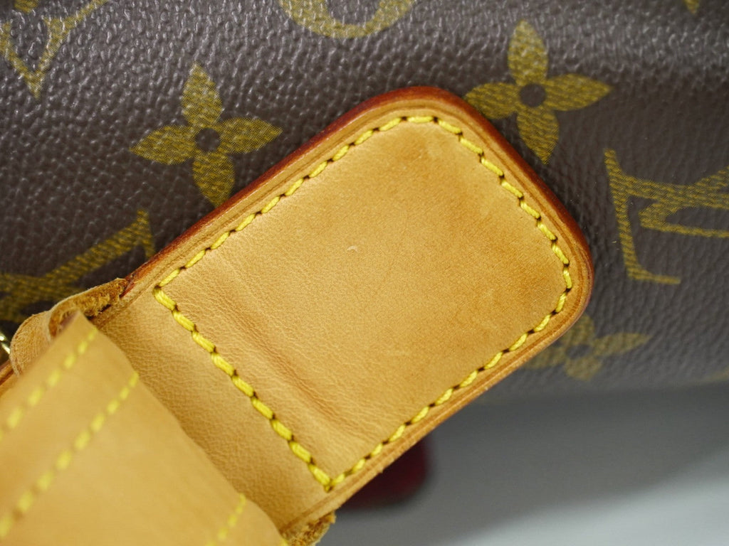 Louis Vuitton Viva Cite Handbag Monogram Canvas Brown Canvas Shoulder Bag Bag (Pre-Owned)