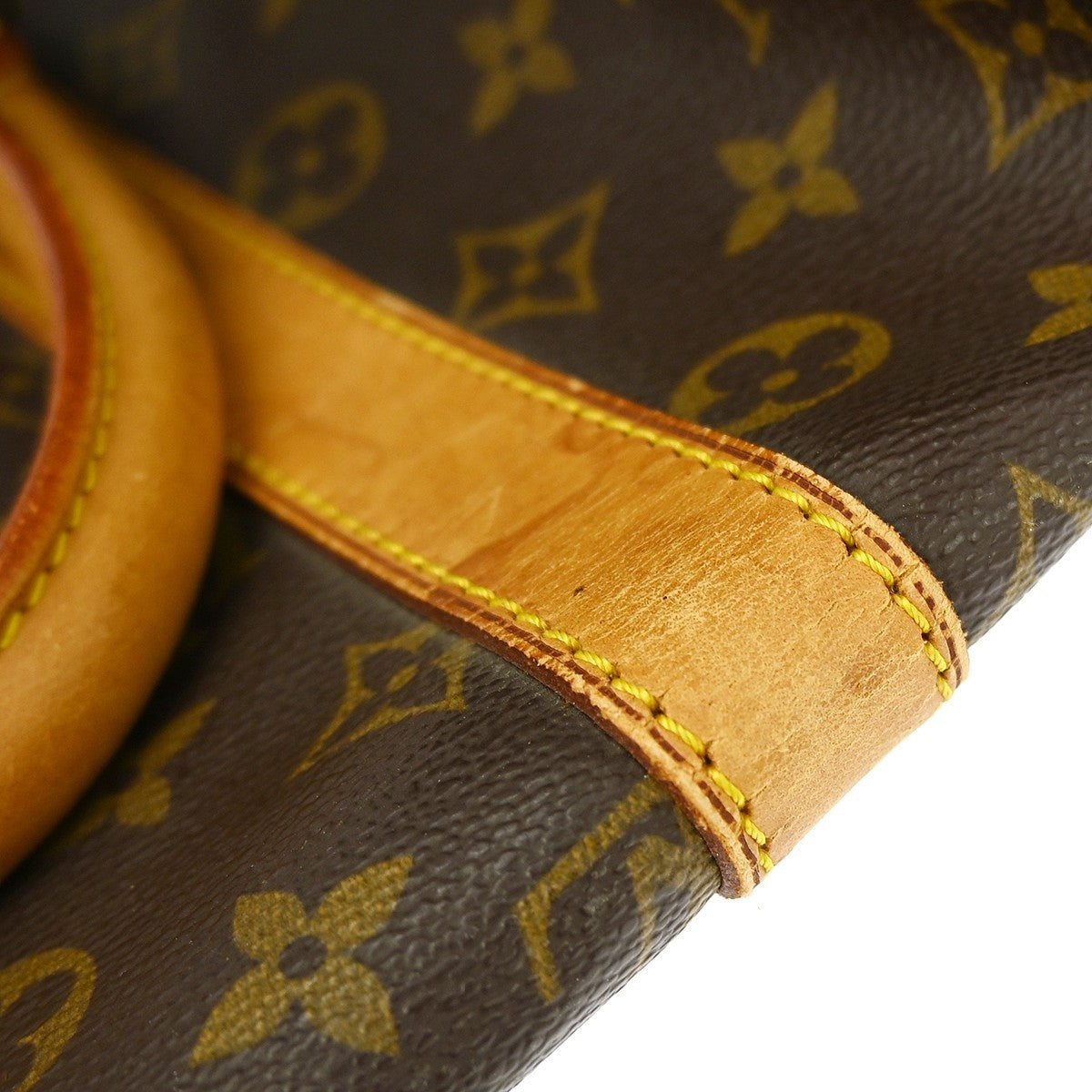 Louis Vuitton Keepall Bag Monogram Canvas Brown Canvas Travel Bag Bag (Pre-Owned)