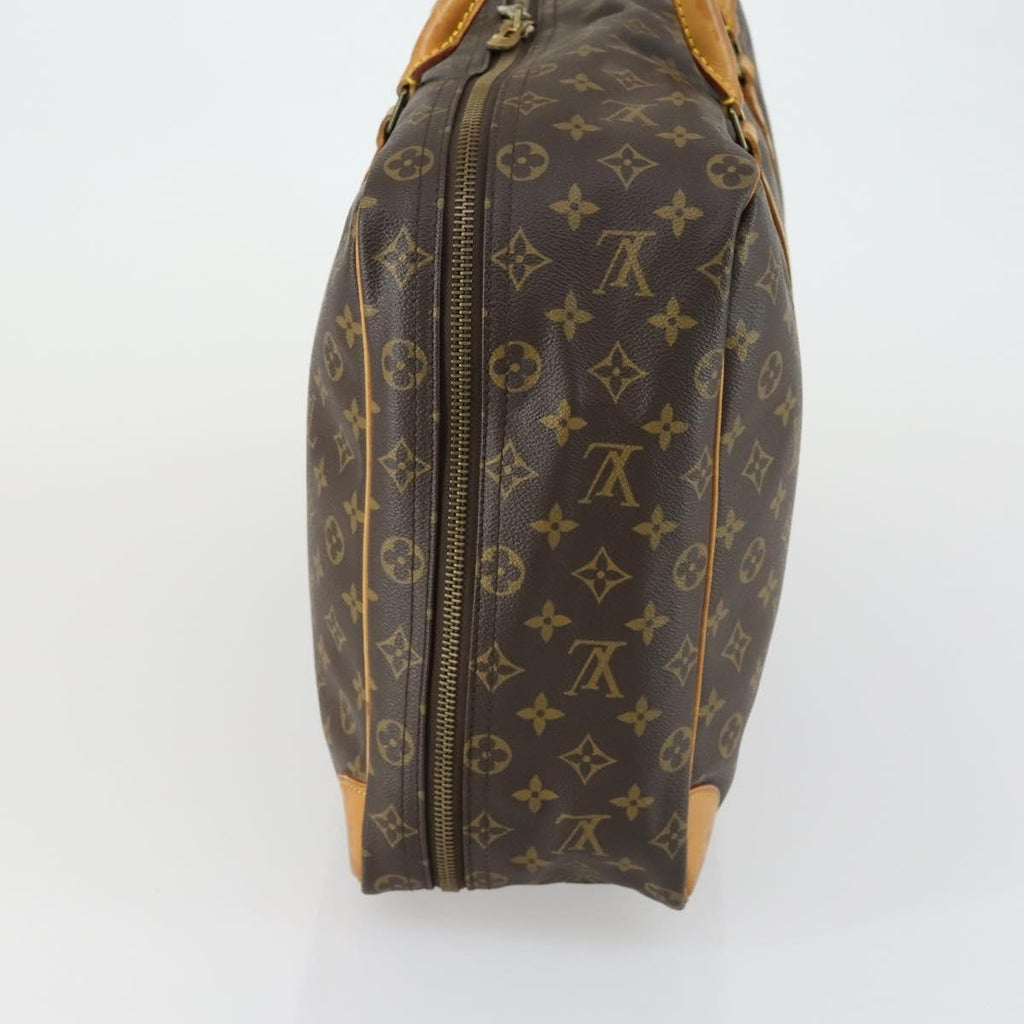 Louis Vuitton Sirius Handbag Monogram Canvas Brown Canvas Travel Bag Bag (Pre-Owned)
