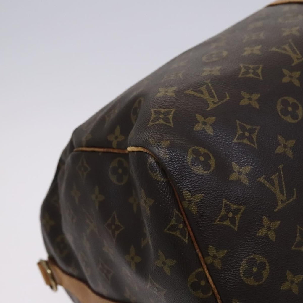 Louis Vuitton Keepall Bandouliere Bag Monogram Canvas Brown Canvas Travel Bag Bag (Pre-Owned)