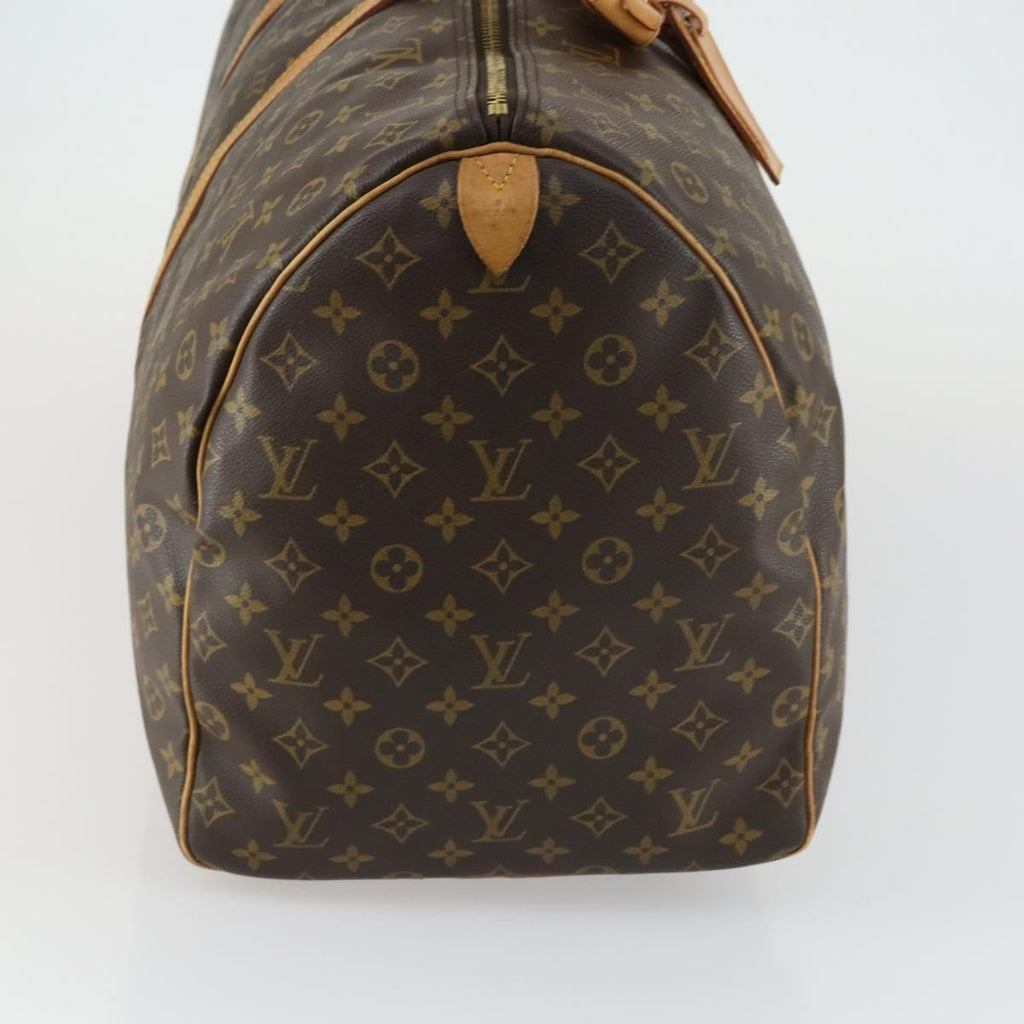 Louis Vuitton Keepall Bag Monogram Canvas Brown Canvas Travel Bag Bag (Pre-Owned)