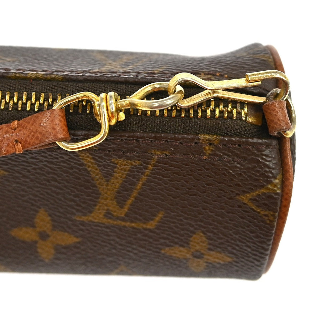 Louis Vuitton Papillon Pochette Monogram Canvas Brown Canvas Clutche & Pouche Bag (Pre-Owned)