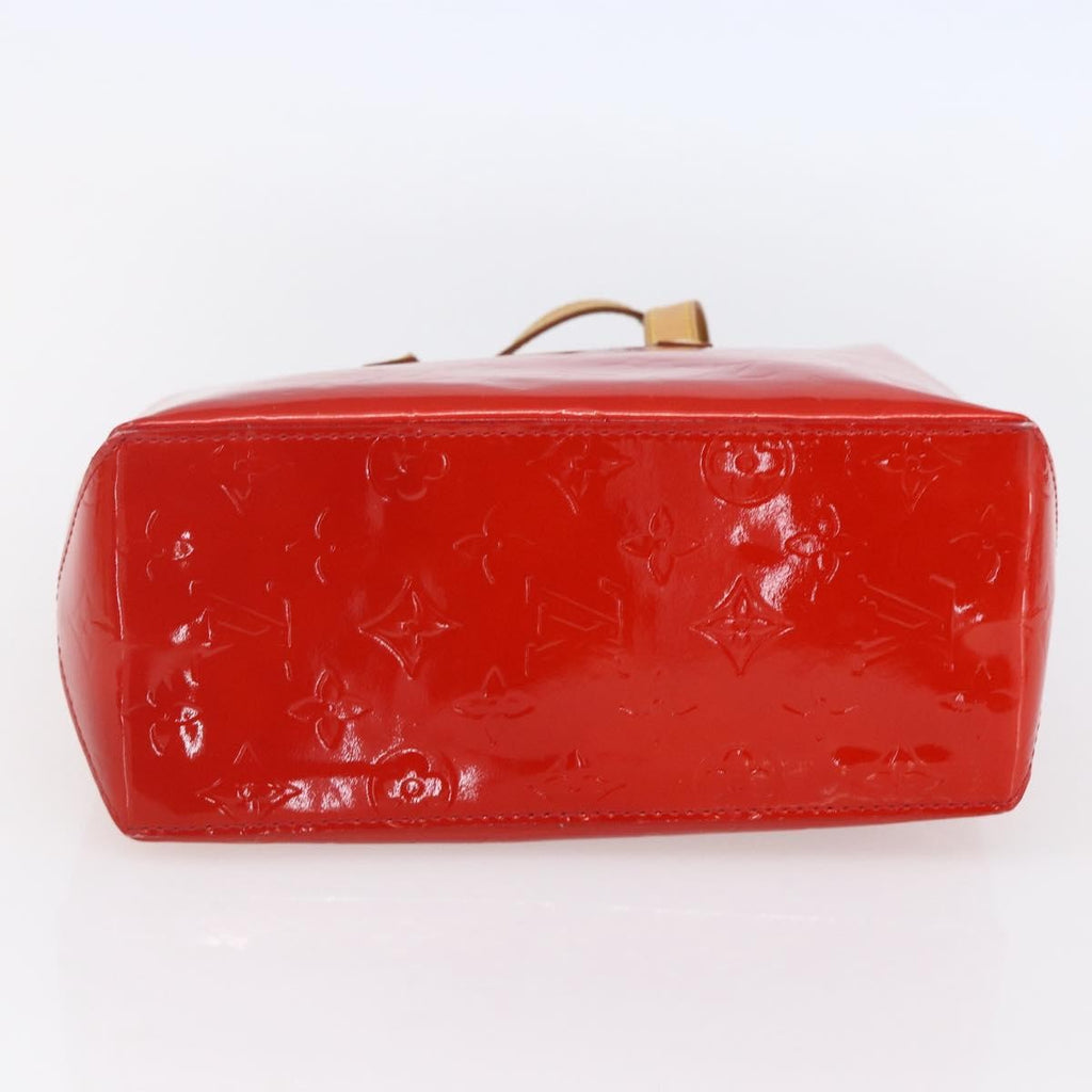 Louis Vuitton Reade Handbag Monogram Vernis Red Patent_Leather Handbag (Pre-Owned)