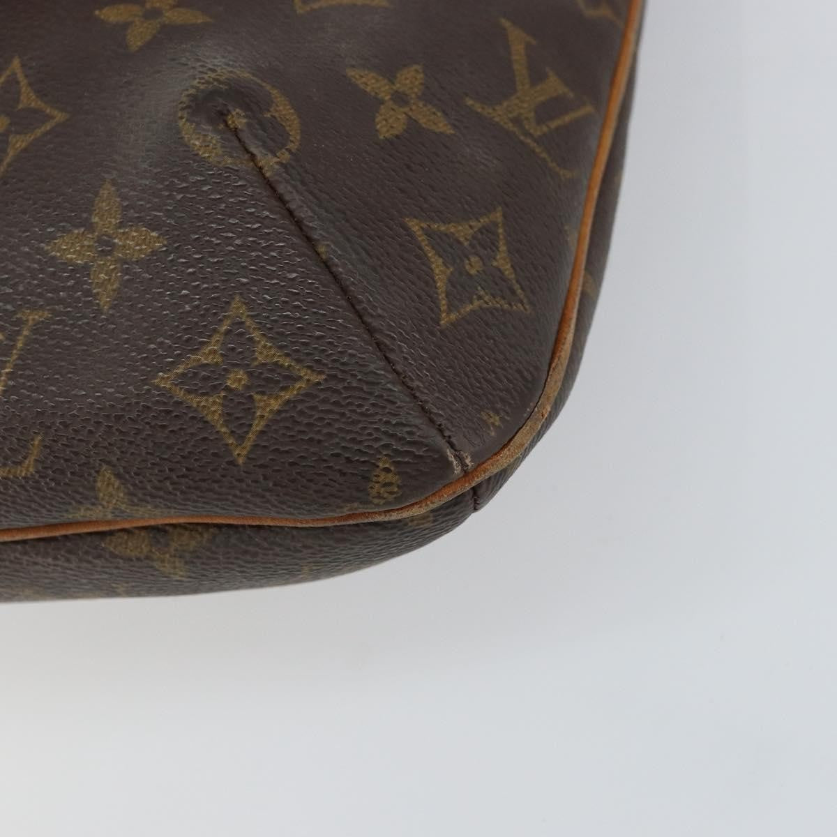 Louis Vuitton Musette Salsa Handbag Monogram Canvas Brown Canvas Shoulder Bag Bag (Pre-Owned)