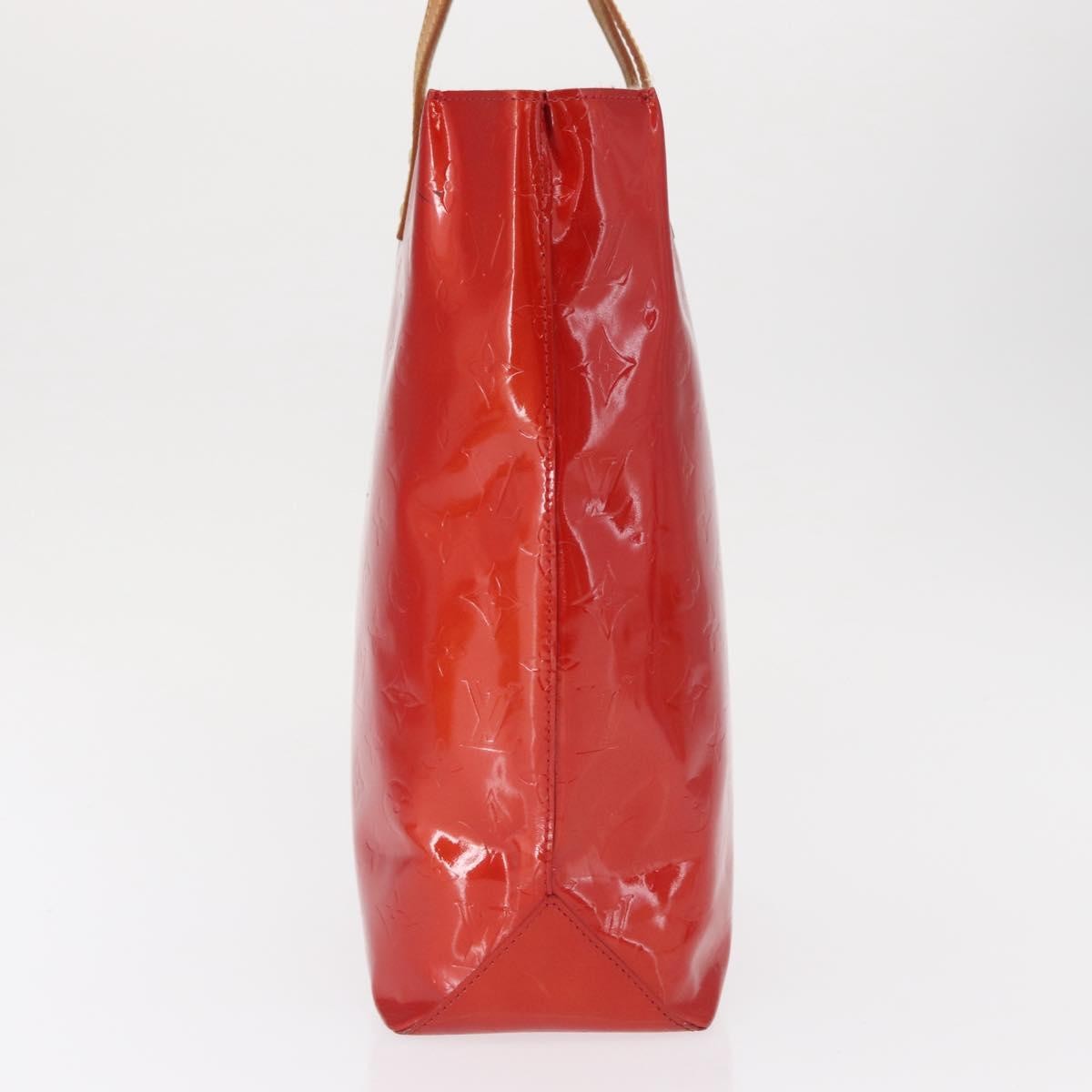 Louis Vuitton Reade Handbag Monogram Vernis Red Patent_Leather Handbag (Pre-Owned)