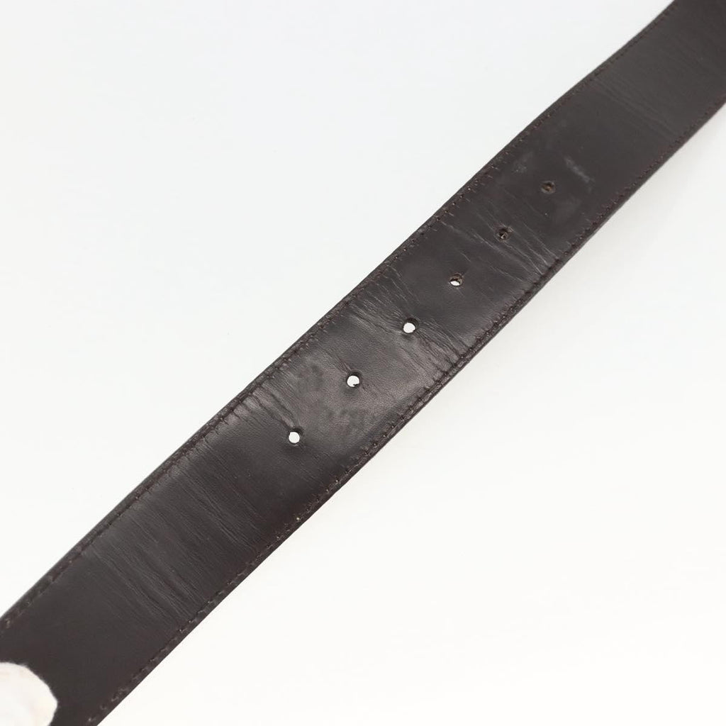 Gucci Vintage Interlocking G Reversible Belt Leather White Leather Belts Accessory (Pre-Owned)