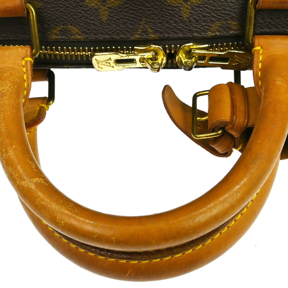 Louis Vuitton Keepall Bag Monogram Canvas Brown Canvas Travel Bag Bag (Pre-Owned)