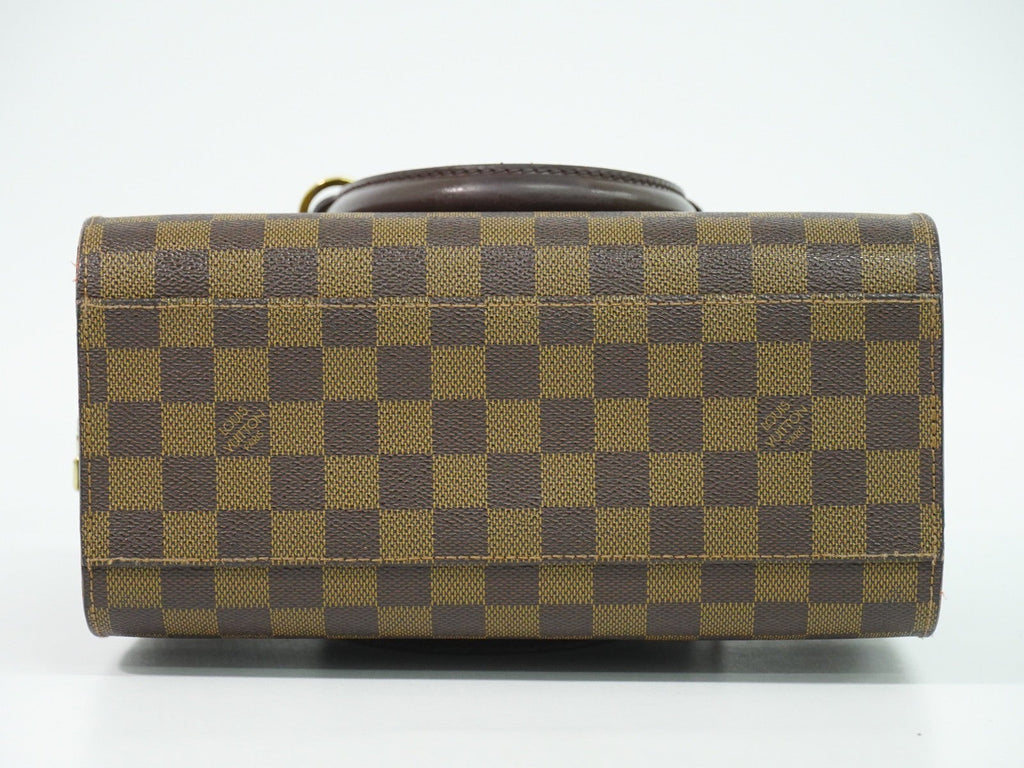Louis Vuitton Triana Bag Damier Brown Canvas Handbag (Pre-Owned)