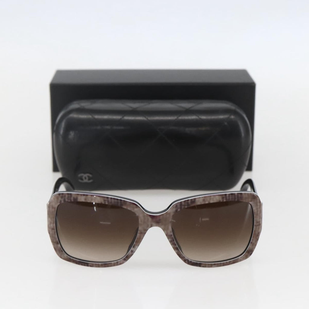 Chanel Logo Cc Sunglasses Plastic Beige Plastic Sunglasse Accessory (Pre-Owned)