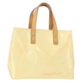 Louis Vuitton Reade Handbag Monogram Vernis Beige Patent_Leather Tote Bag Bag (Pre-Owned)