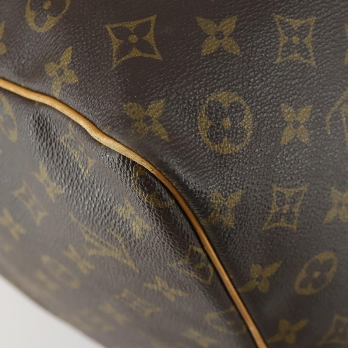 Louis Vuitton Keepall Bag Monogram Canvas Brown Canvas Travel Bag Bag (Pre-Owned)