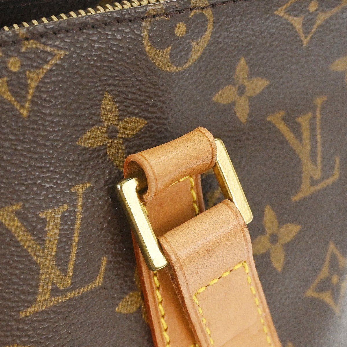 Louis Vuitton Cabas Piano Monogram Canvas Brown Canvas Tote Bag Bag (Pre-Owned)