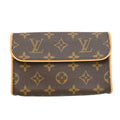 Louis Vuitton Florentine Pochette Monogram Canvas Brown Canvas Clutche & Pouche Bag (Pre-Owned)
