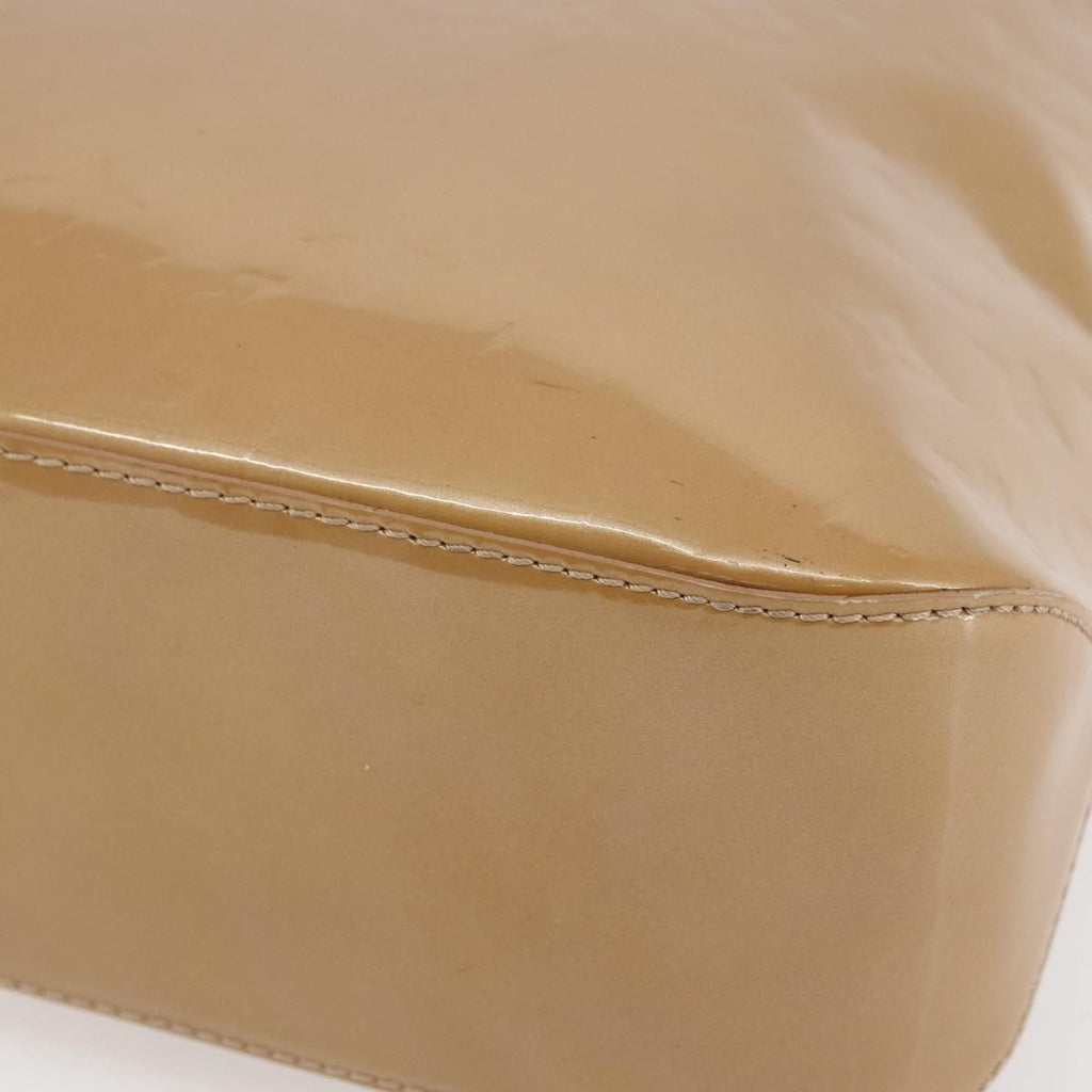 Louis Vuitton Brentwood Handbag Monogram Vernis Brown Patent_Leather Bag (Pre-Owned)