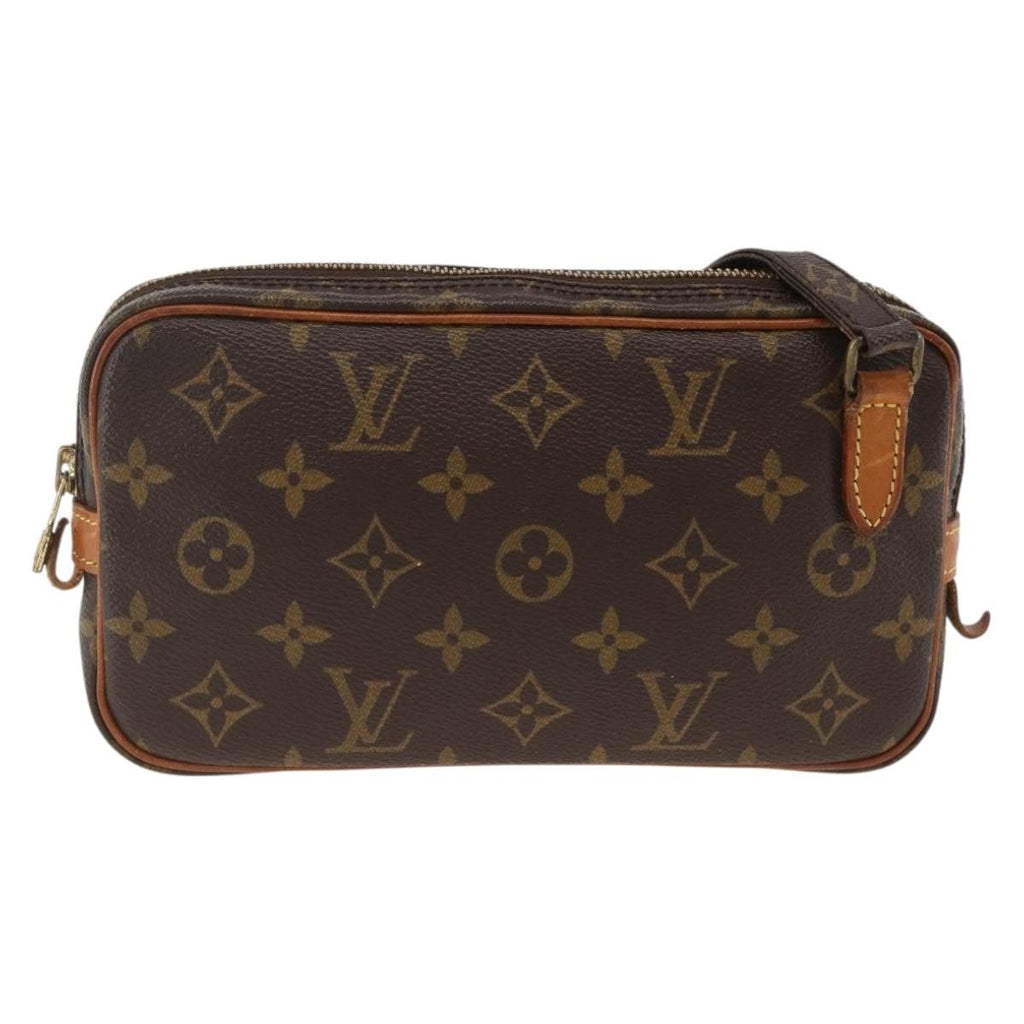 Louis Vuitton Pochette Marly Bandouliere Bag Monogram Canvas Brown Canvas Shoulder Bag Bag (Pre-Owned)