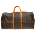 Louis Vuitton Keepall Bag Monogram Canvas Brown Canvas Travel Bag Bag (Pre-Owned)