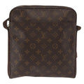 Louis Vuitton Trotteur Beaubourg Handbag Monogram Canvas Brown Canvas Shoulder Bag Bag (Pre-Owned)