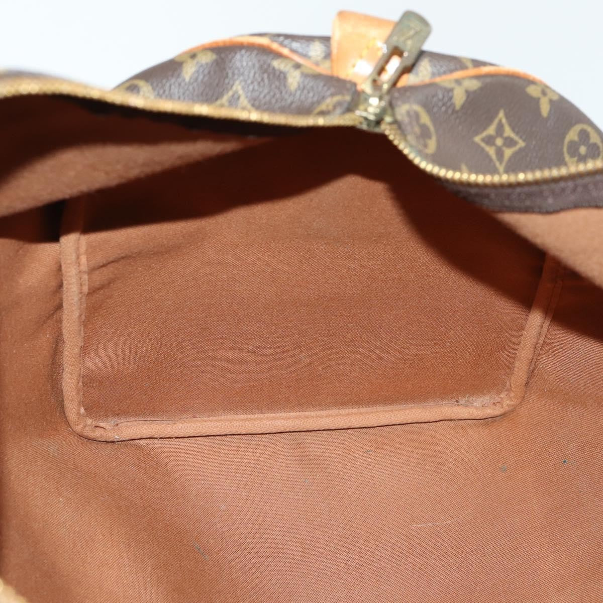 Louis Vuitton Keepall Bag Monogram Canvas Brown Canvas Travel Bag Bag (Pre-Owned)