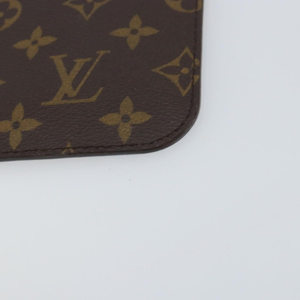 Louis Vuitton Neverfull Pochette Monogram Canvas Brown Canvas Clutche & Pouche Bag (Pre-Owned)