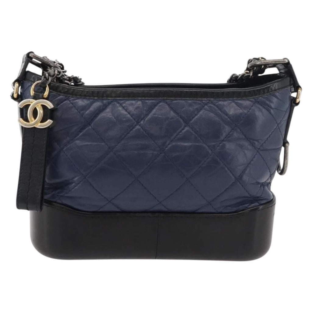 Chanel Gabrielle Hobo Quilted Aged Calfskin Multicolour Leather Shoulder Bag Bag (Pre-Owned)