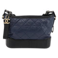 Chanel Gabrielle Hobo Quilted Aged Calfskin Multicolour Leather Shoulder Bag Bag (Pre-Owned)