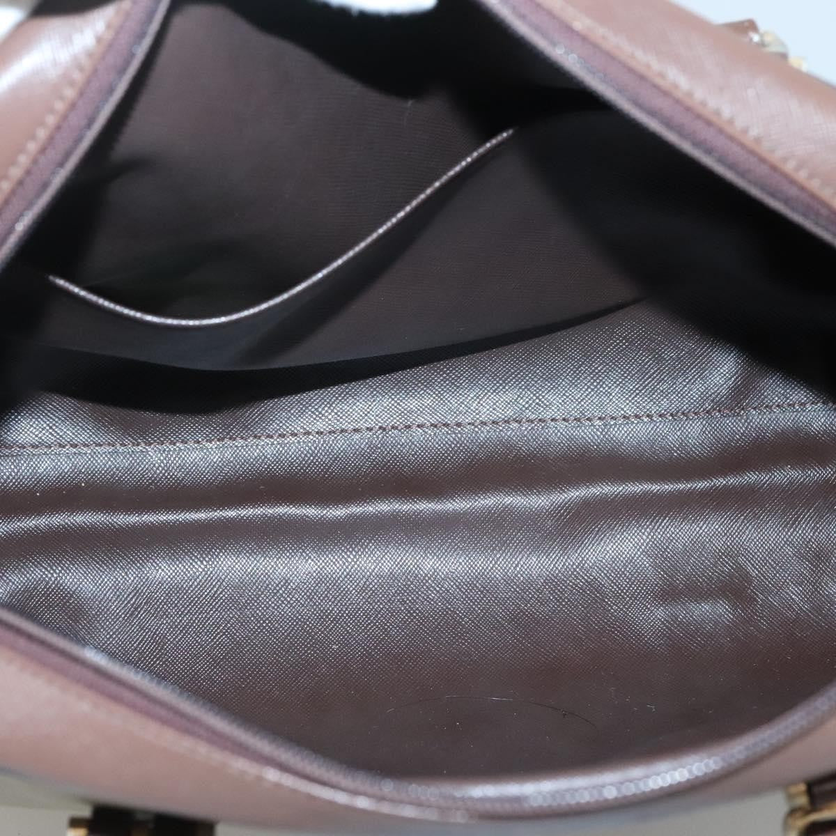 Burberry Nova Check Handbag Nova Check Canvas Beige Canvas Handbag (Pre-Owned)