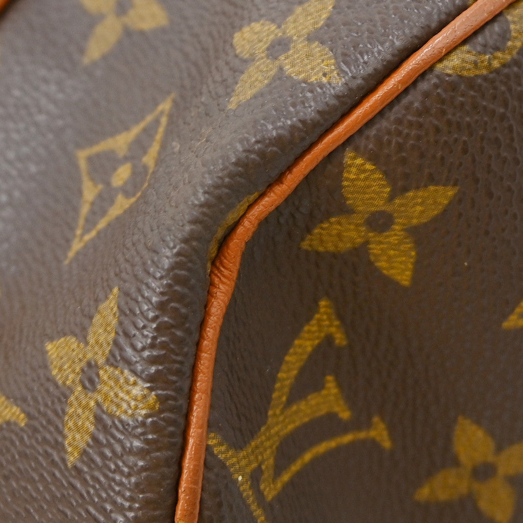 Louis Vuitton Papillon Handbag Monogram Canvas Brown Canvas Handbag (Pre-Owned)