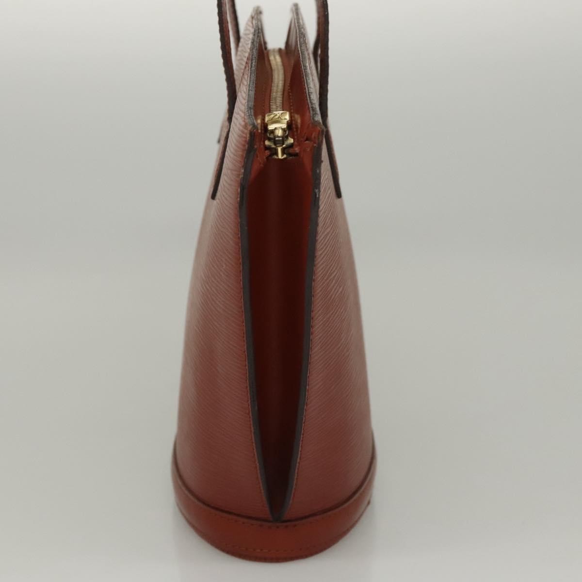 Louis Vuitton Saint Jacques Handbag Epi Leather Brown Leather Handbag (Pre-Owned)