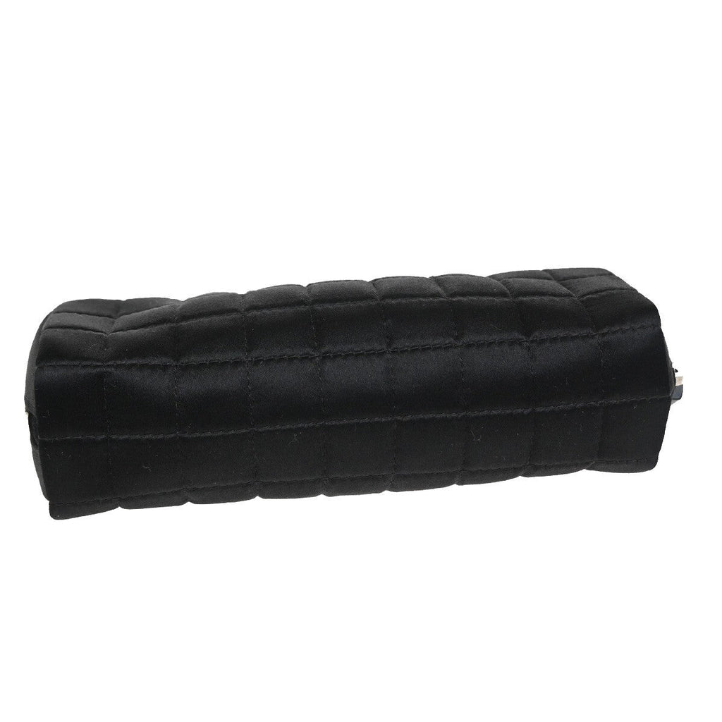 Chanel Chocolate Bar Clutch Nylon Black Nylon Clutche & Pouche Bag (Pre-Owned)