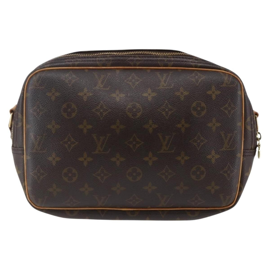 Louis Vuitton Reporter Bag Monogram Canvas Brown Canvas Bag (Pre-Owned)
