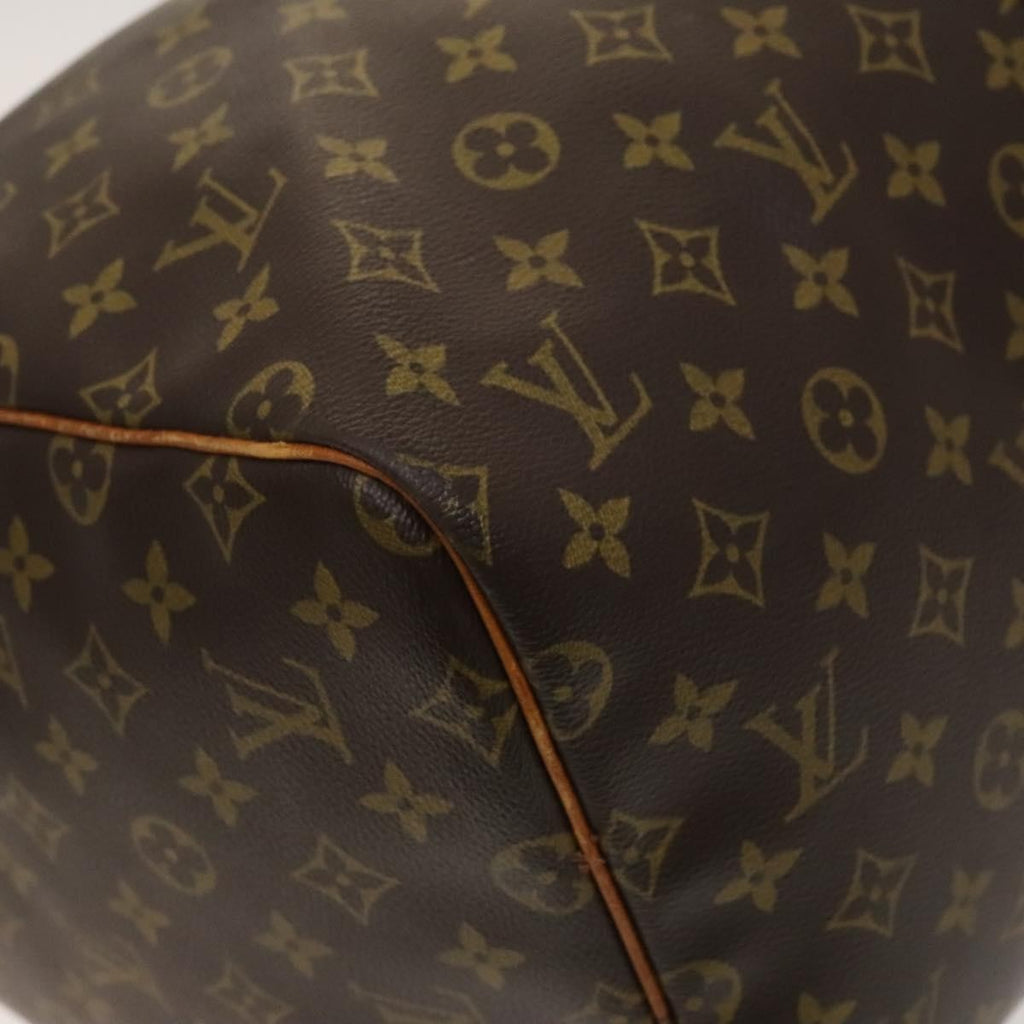 Louis Vuitton Keepall Bag Monogram Canvas Brown Canvas Travel Bag Bag (Pre-Owned)