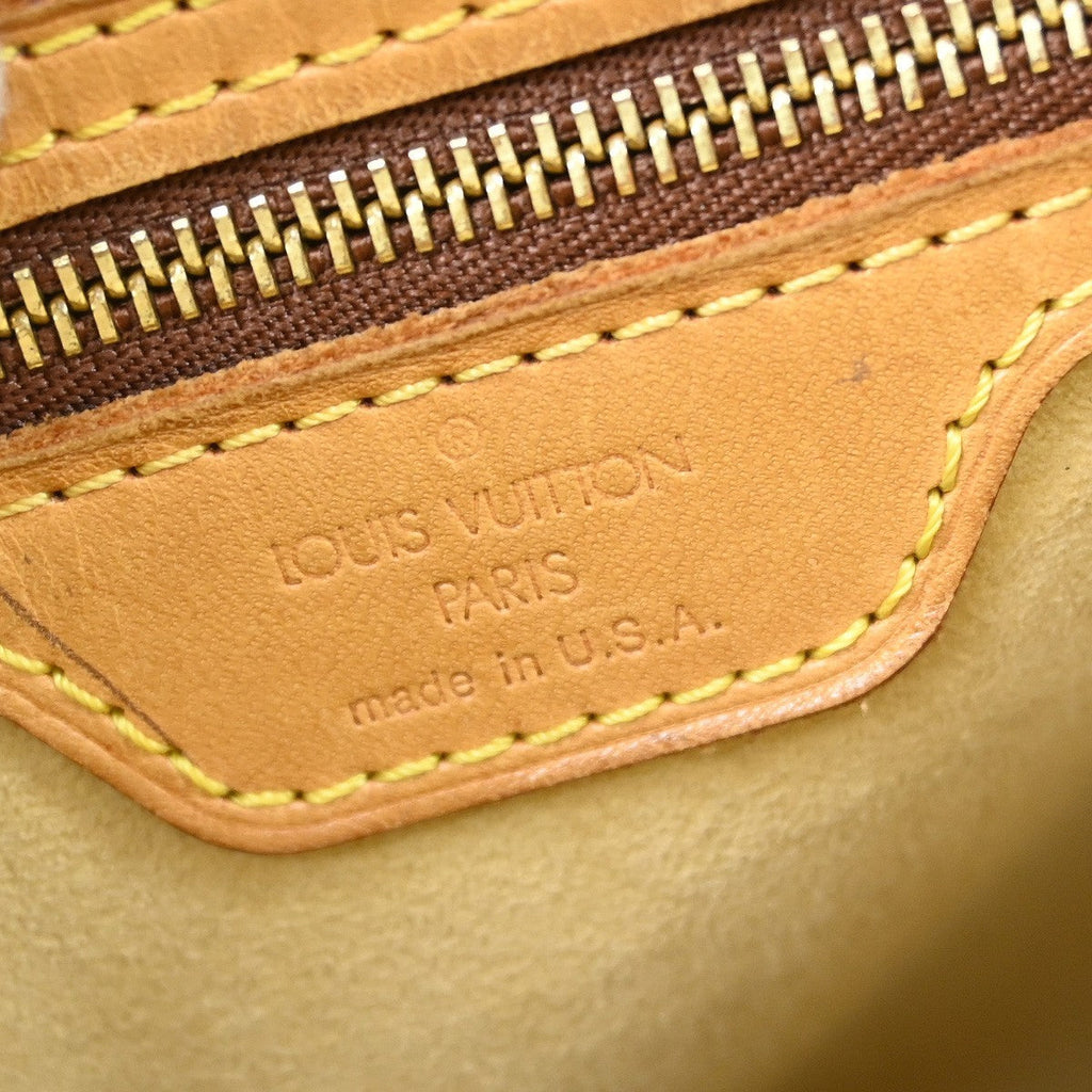 Louis Vuitton Monogram Looping Handbag Monogram Canvas Brown Canvas Shoulder Bag Bag (Pre-Owned)